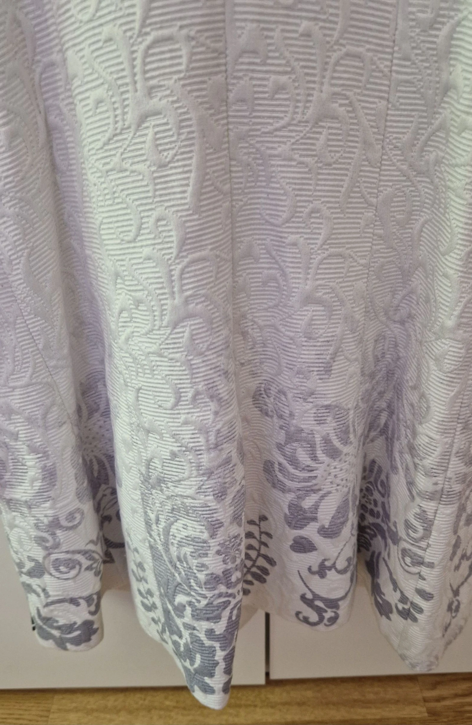 Desigual floral print coat grey white NEW M – photo 20
